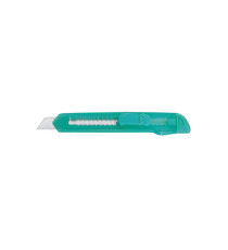 Cutter con bloccalama - 18 mm - Lebez - conf. 20 pezzi