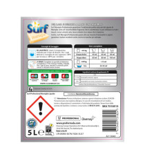 Detersivo liquido lavatrice - marsiglia - 5 L - Surf