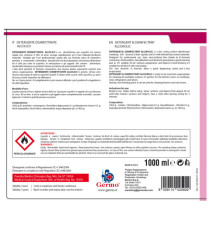 Disinfettante detergente alcolico - senza profumo - 1 lt - Tekna