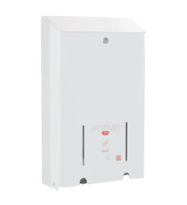Dispenser assorbenti Artemis - 2 colonne - metallo verniciato - bianco - Mar Plast