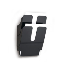 Display da parete Flexiplus - 2 tasche A4 - nero - Durable