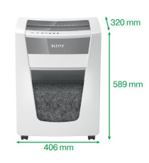 Distruggidocumenti Office Pro IQ P4 - a frammenti - Leitz