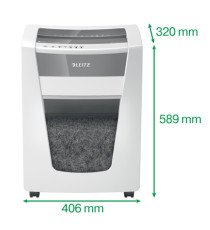 Distruggidocumenti Office Pro IQ P4 - a frammenti - Leitz