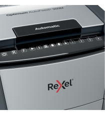 Distruggidocumenti Optimum AutoFeed+ 300M - a micro frammenti - Rexel