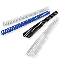 Dorsi ClickBind - riapribili - 12 mm - bianco - Ibico - conf. 50 pezzi