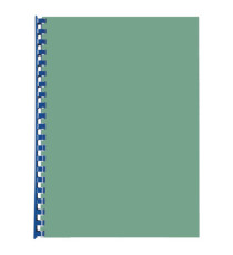 Dorsi spirale - 21 anelli - 14 mm - blu - GBC - conf. 100 pezzi