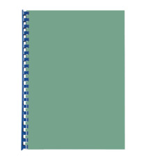 Dorsi spirale - 21 anelli - 8 mm - blu - GBC - conf. 100 pezzi