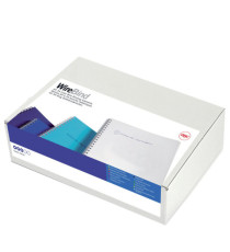 Dorsi WireBind per rilegatura - passo 3:1 - metallo - 34 anelli - 5 mm - bianco - GBC - scatola 100 pezzi