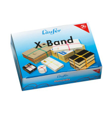 Elastici X Band - diametro 10 x 15 x 1,1 cm- 100 gr - colori assortiti - Lebez
