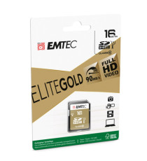 Emtec - SDHC Class 10 Gold + - ECMSD16GHC10GP - 16GB