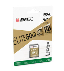 Emtec - SDXC Class 10 Gold + - ECMSD64GXC10GP - 64GB