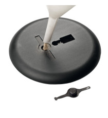 Espositore con cornice a scatto - alluminio - da pavimento - A3 - Durable
