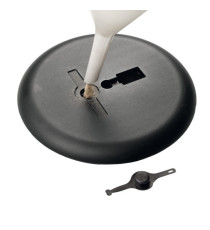 Espositore con cornice a scatto - alluminio - da pavimento - A4 - Durable
