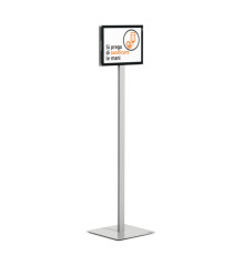 Espositore Info Stand Basic - da pavimento - A4 - Durable
