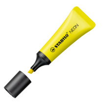 Evidenziatore stabilo Neon - punta a scalpello - tratto 2,00 - 5,00 mm - Stabilo - astuccio 4 pezzi