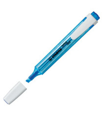 Evidenziatore Swing Cool - punta a scalpello - tratto 1 - 4 mm - azzurro - Stabilo