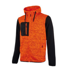 Felpa da lavoro Rainbow - taglia XL - arancione fluo - U-Power