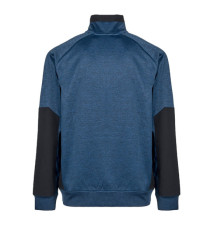 Felpa mezza zip Leeds - taglia XL - blu - U-Power