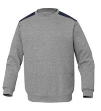 Felpa sportivo Olino - pile - tg. L - grigio - Deltaplus