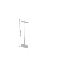 Fili per sparafili Lebez 5260 - 4 cm - trasparente - Lebez - conf. 5000 pezzi