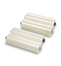 Film per plastificazione - 305 mm x 75 mt - 75 micron - lucido - GBC - conf. 2 bobine