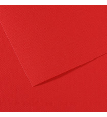 Foglio Mi-Teintes - A4 - 160 gr - rosso vivo - Canson