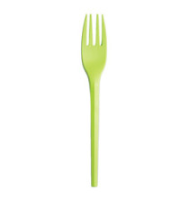 Forchette in CPLA - 16 cm - verde mela - Big Party - conf. 20 pezzi