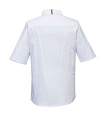 Giacca cuoco MeshAir Pro - maniche corte - taglia XXL - bianco - Portwest
