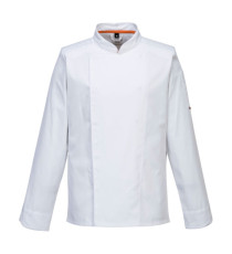 Giacca cuoco MeshAir Pro - maniche lunghe - taglia L - bianco - Portwest