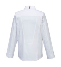 Giacca cuoco MeshAir Pro - maniche lunghe - taglia M - bianco - Portwest
