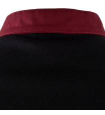 Giacca cuoco Thiago - da uomo - manica corta - taglia M - bordeaux - Giblor's