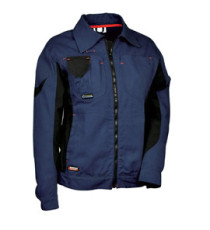 Giacca donna Work Woman - taglia 46 - blu navy/nero - Cofra