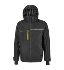 Giacca Wink - idrorepellente - taglia XL - nero/giallo - U-Power