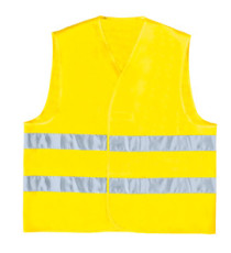 Gilet alta visibilità GILP2 - poliestere - taglia XXL - giallo fluo - Deltaplus