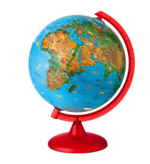 Globo geografico illuminato Zoo Globe - diametro 26 cm - Tecnodidattica