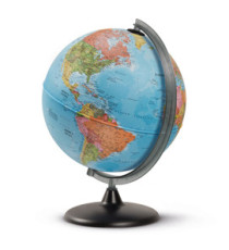 Globo geografico non Illuminato - diametro 30 cm - altezza 42 cm - Tecnodidattica