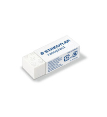 Gomma Rasoplast - 43 x19 x13 mm - per matita - bianca - Staedtler - conf. 30 pezzi