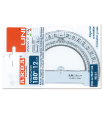 Goniometro Uni - 180gradi - 12cm - Arda
