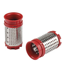 Grattugia cordless - 12 W - 24,5 x 12 x 10,5 cm - rosso/bianco - Girmi