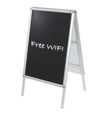 Inserto nero per cavalletto A Frame - scrivibile - A1 - Nobo - conf. 2 pezzi