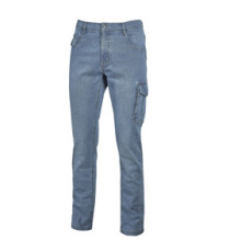 Jeans da lavoro Jam - taglia M - blu chiaro - U-Power