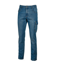 Jeans da lavoro Jam - taglia XL - blu scruo - U-Power