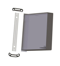 Kit leggio magnetico - 10 buste - A4 - nero - Djois