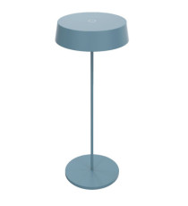 Lampada da tavolo 901 - c/aggancio magnetico - 10 x 30 cm - alluminio - blu - Palmina