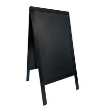 Lavagna a cavalletto - 54,5 x 85 x 44 cm - nero - Securit