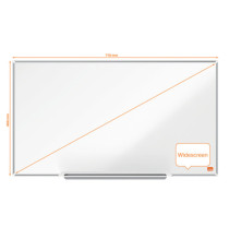 Lavagna bianca magnetica Impression Pro Widescreen - 40 x 71 cm - 32 - Nobo