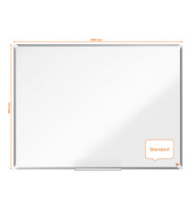 Lavagna bianca magnetica Premium Plus - 90 x 120 cm - Nobo