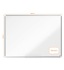Lavagna bianca magnetica Premium Plus - 90 x 120 cm - Nobo