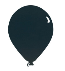 Lavagna da parete Silhouette - 39,6 x 29 cm - forma palloncino - nero - Securit