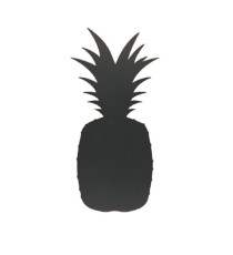 Lavagna da parete Silhouette - forma ananas - 49,3 x 23,6 cm - nero - Securit